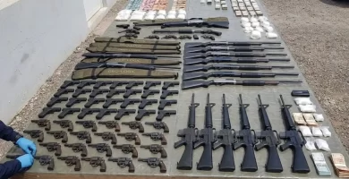 Dirección Regional Sur apresa decenas de personas y «ocupa 109 armas» en 2026