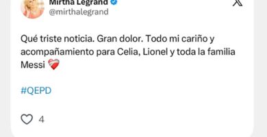 Famosos se despiden de Jorge Messi: el mensaje de Mirtha, Montaner y Tinelli