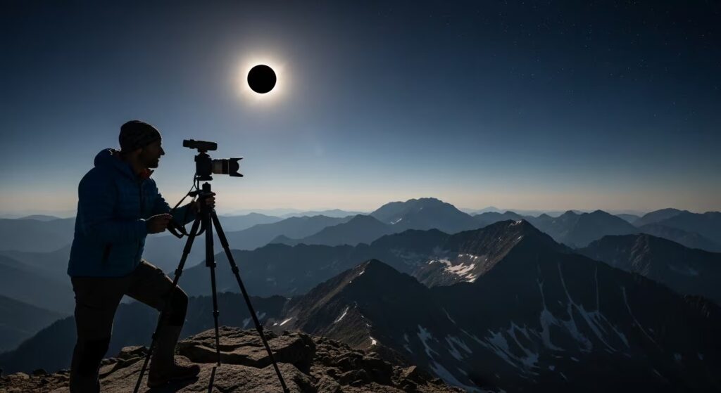 Fotógrafo revela los fallos que arruinan tus fotos del eclipse total