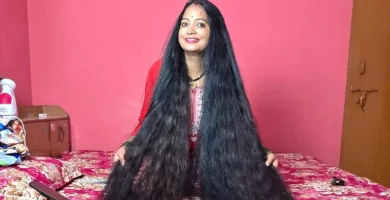 Renu Dhariyal: la mujer con el cabello más largo del mundo