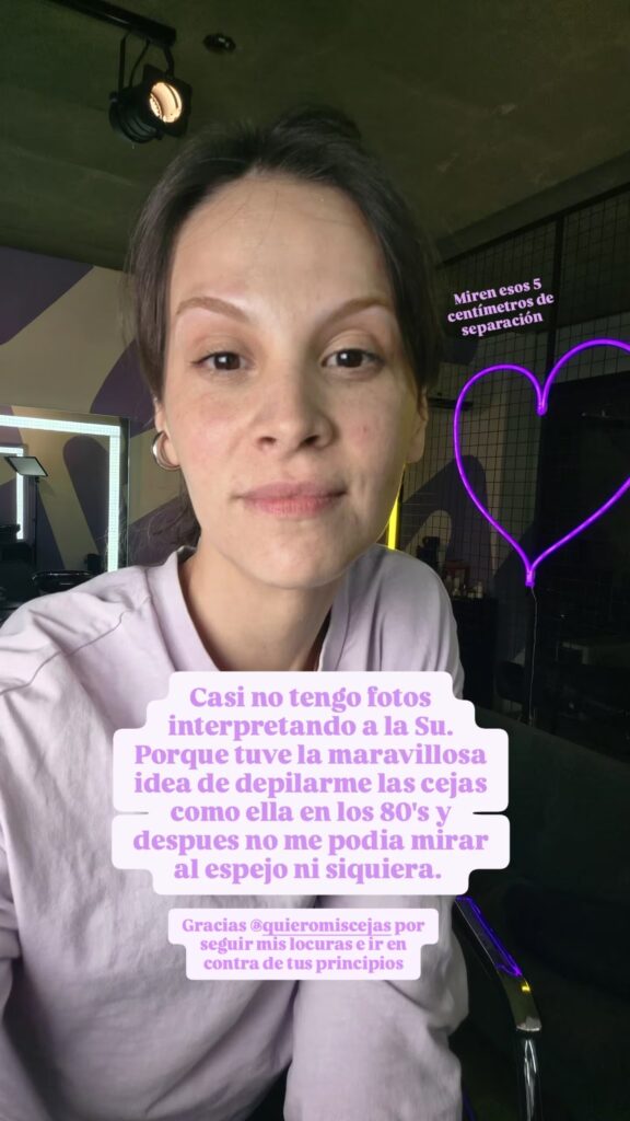 Mica Riera y su increíble transformación para interpretar a Susana Giménez
