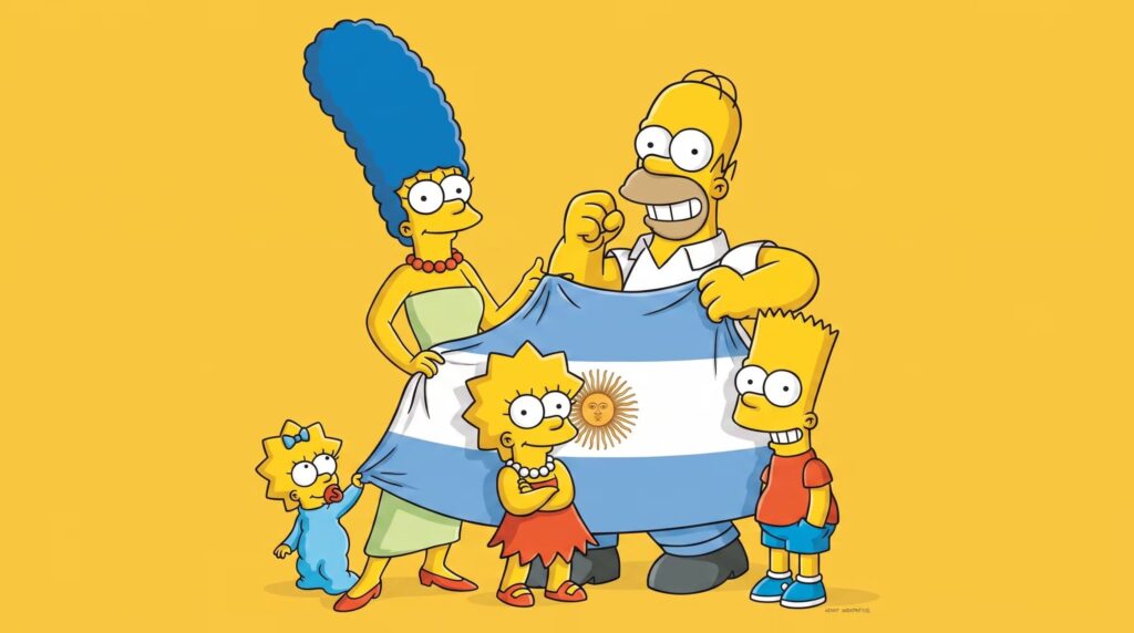 De Springfield a Buenos Aires: los guiños de Los Simpson a la pasión argentina por la serie animada