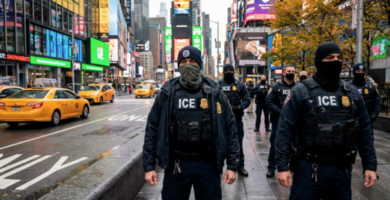 Jueza bloquea norma de Nueva York que obligaba a agentes ICE a mostrar el rostro
