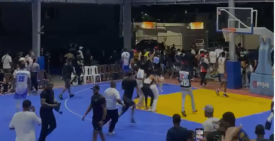 Trifulca en torneo de baloncesto en Villa Carmen deja un menor herido de bala