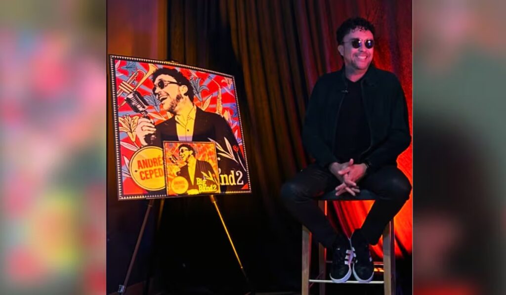 Andrés Cepeda lanza Big Band 2 y sorprende con duetos reales sin IA
