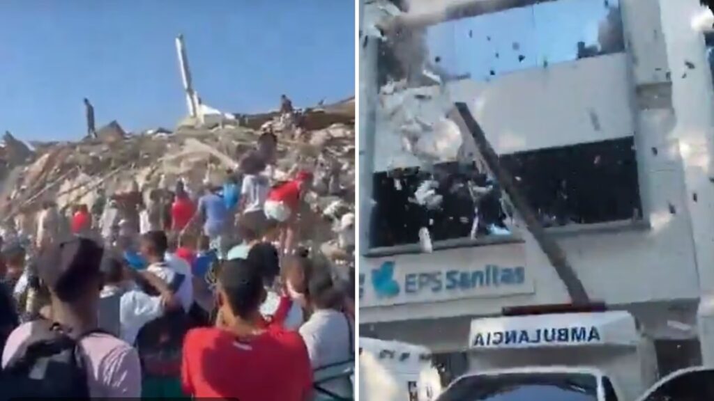Sismo de 7,4 en Colombia deja graves daños en Cali: edificios colapsados