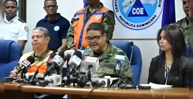 COE activa alerta en tres zonas del país
