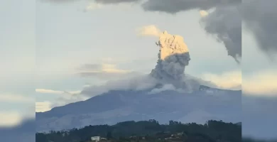 Volcán Puracé activa alerta tras sismo en Colombia