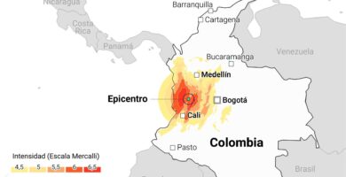 Colombia: medio centenar de muertos por terremoto de magnitud 7,4