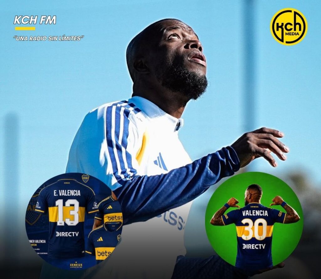 ENTÉRATE – Los dorsales que usará Enner Valencia en Boca Jrs