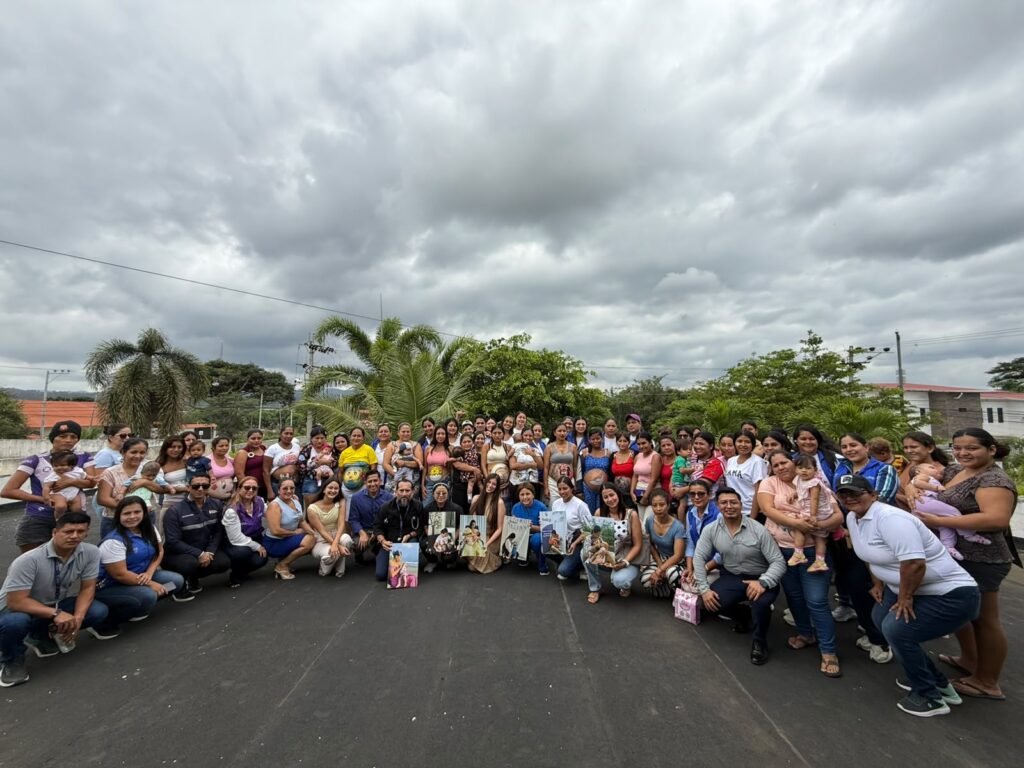 MTDH promueve la lactancia materna con actividades de sensibilización en el distrito Jama