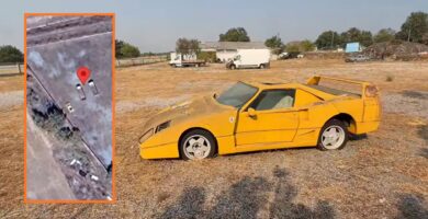 Ferrari F40 falsos en Google Maps: la odisea de un youtuber