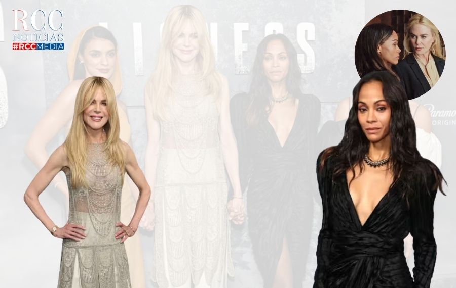 Zoe Saldaña y Nicole Kidman presentan la tercera temporada de “Lioness” en Nueva York