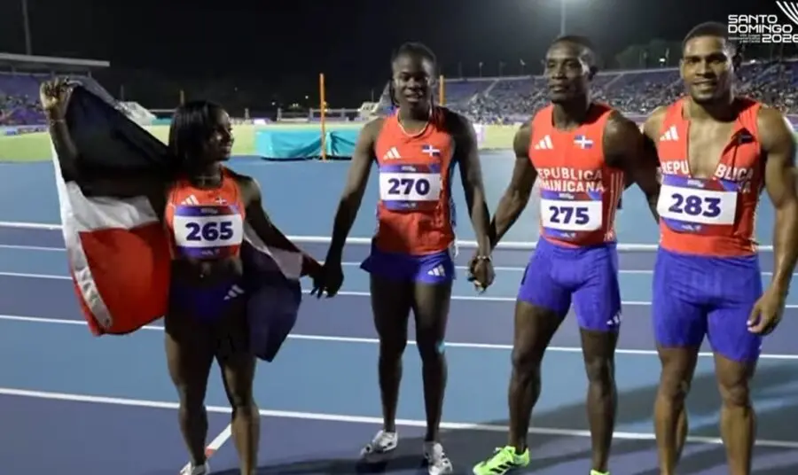 RD recupera medalla de oro en relevo mixto 4×100 en los Juegos Centroamericanos