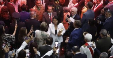 Keiko Fujimori participa en ceremonia de acción de gracias de iglesias evangélicas de Perú