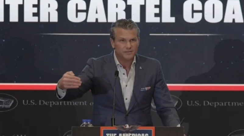 Pete Hegseth felicitó a Ecuador por «su liderazgo regional» contra los narcoterroristas, la Coalición Anticárteles elaborará un plan