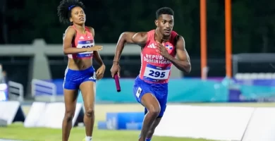 Christopher Melenciano, el atleta con discapacidad que fue clave en el oro del relevo dominicano