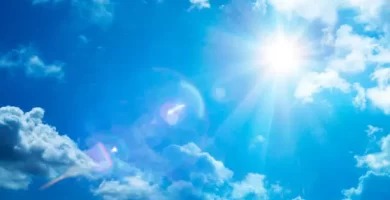Indomet pronostica un ambiente soleado y caluroso con aguaceros en la tarde