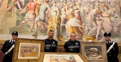 Italia recupera tres obras robadas de Cézanne, Renoir y Matisse valoradas en $10 millones