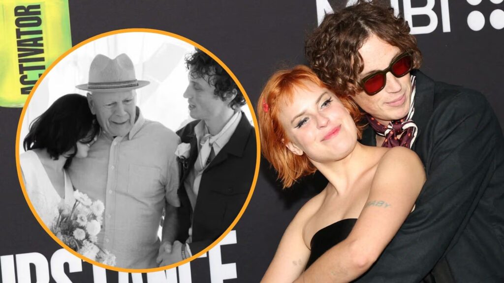 Bruce Willis reaparece en la boda de su hija Tallulah con un tierno gesto