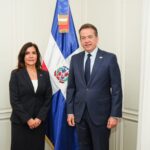 Canciller Ito Bisonó recibe a embajadora de Estados Unidos y reafirma solidez de las relaciones bilaterales