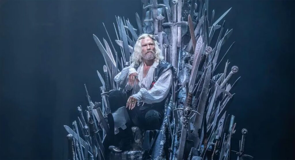 El Rey Loco de Juego de Tronos conquista el teatro de Shakespeare