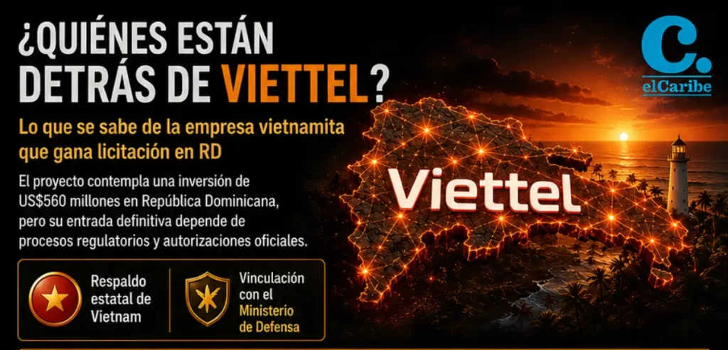 Infografía | Qué se sabe de Viettel y su inversión en RD