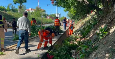 MOPC inicia jornada de limpieza y recuperación en autopista Seis de Noviembre