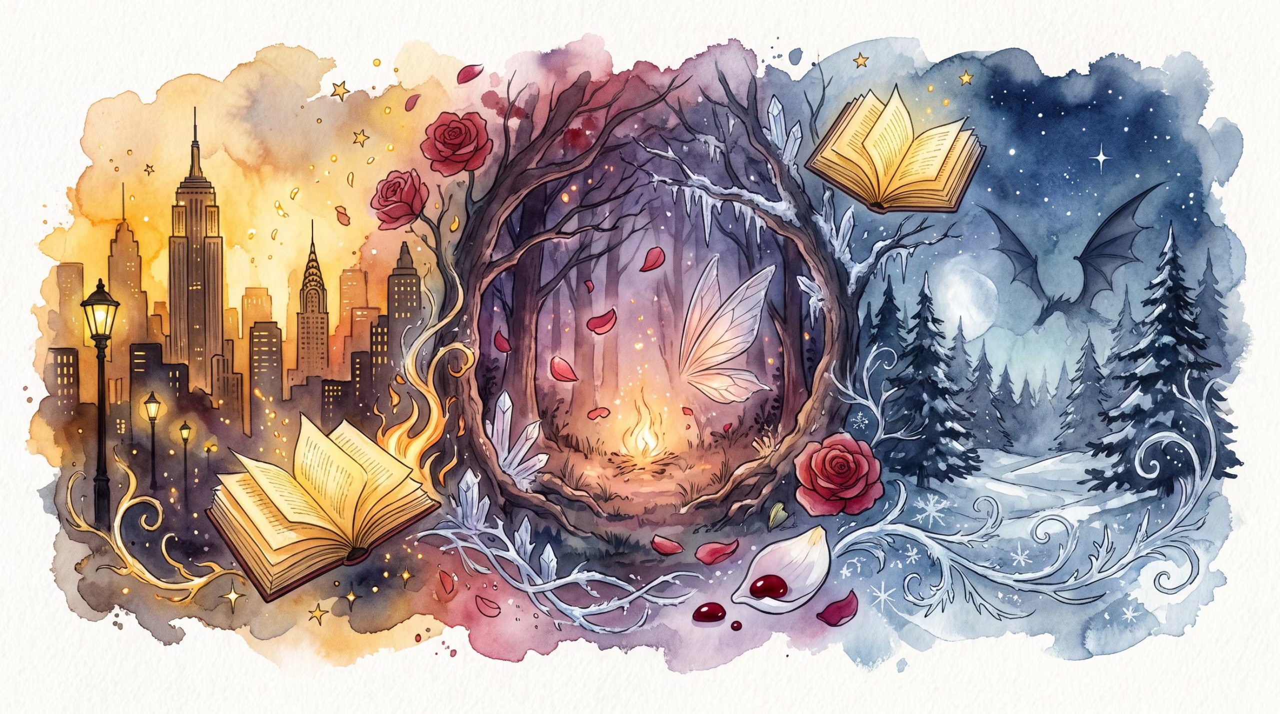 El subgénero romantasy se distingue del dark academia porque sitúa al amor como fuerza transformadora en reinos, academias, circos y cortes feéricas - (Imagen Ilustrativa Infobae)