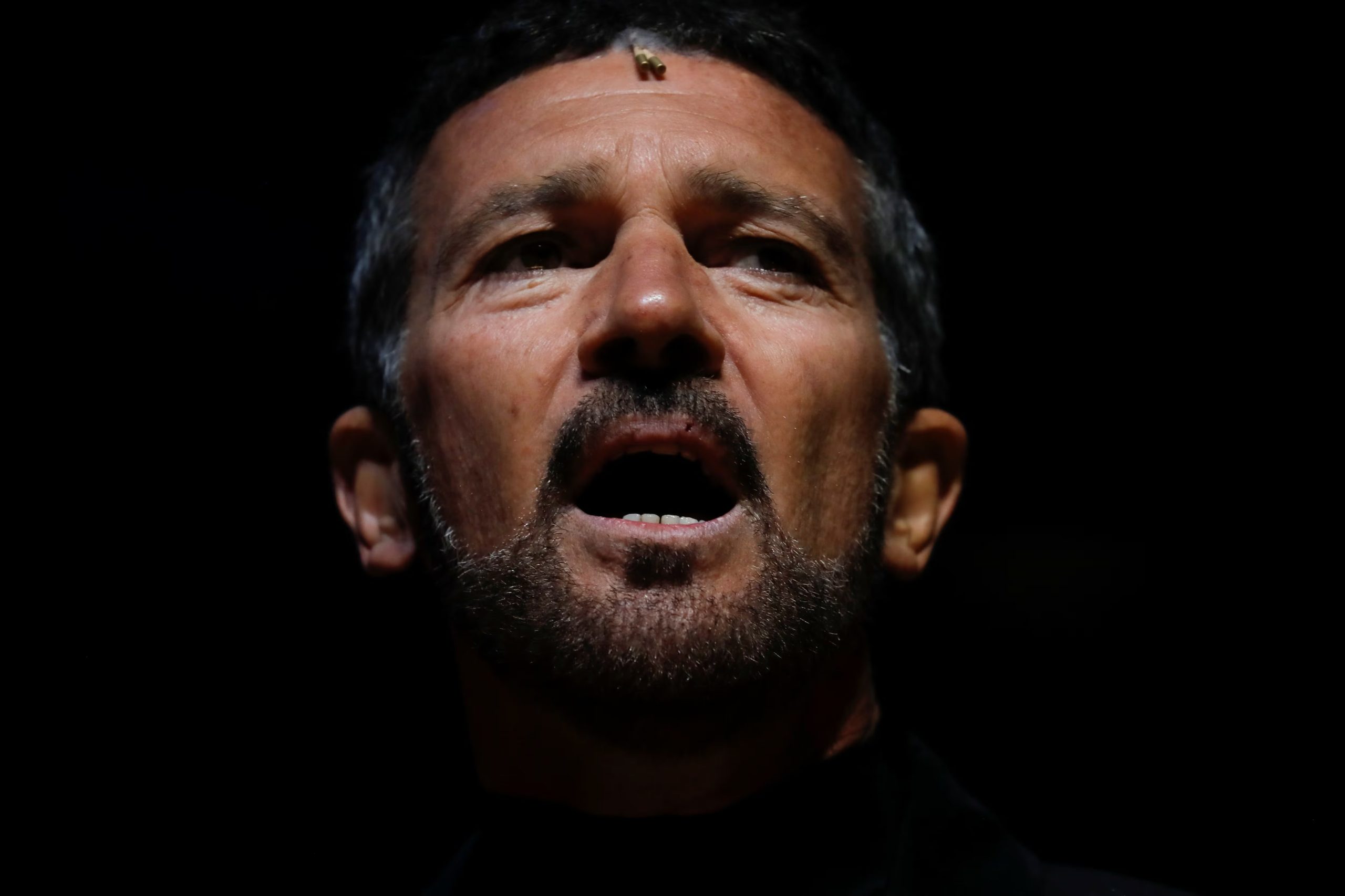 De regreso en M&aacute;laga, Banderas se enfoc&oacute; en proyectos del Teatro Soho CaixaBank y en la apertura de ocho restaurantes (REUTERS/Jon Nazca)