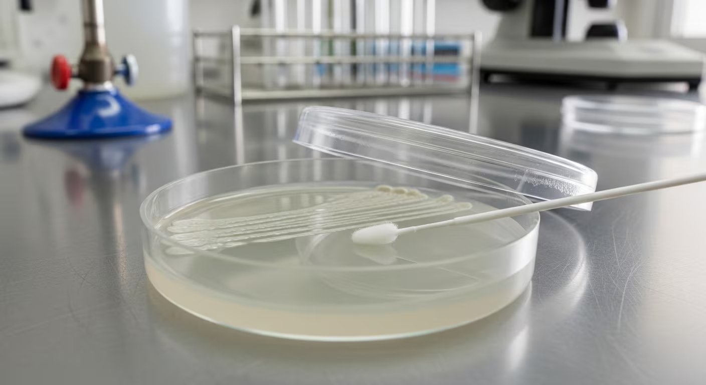 Las pruebas de laboratorio evaluaron cerca de 300 fagos diseñados con inteligencia artificial y seleccionaron 16 variantes con alta eficacia contra E. coli. (Imagen Ilustrativa Infobae)