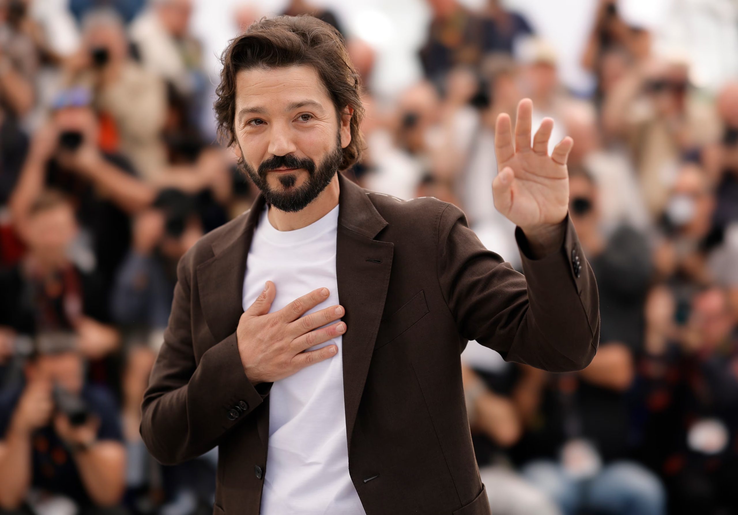 Imagen de archivo de Diego Luna durante la presentaci&oacute;n de 'Ashes' (Ceniza en la Boca) en el Festival de Cannes. EFE/EPA/TERESA SUAREZ
