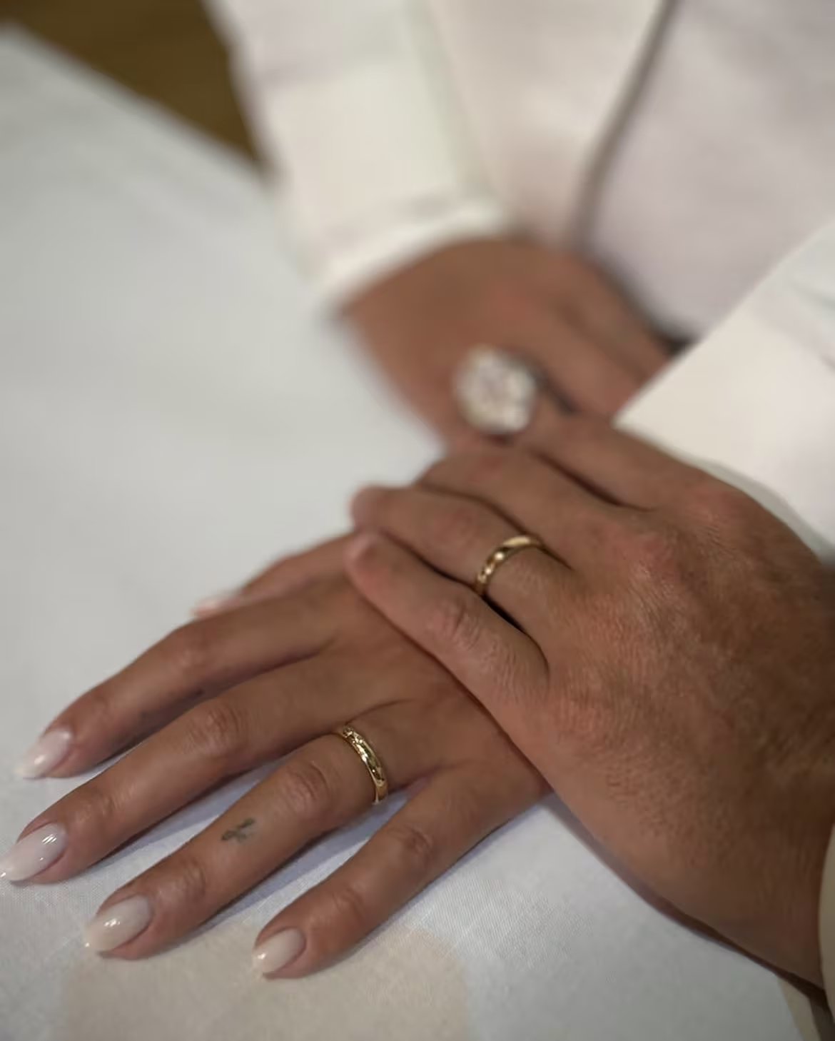 La foto que confirm&oacute; la boda secreta entre Georgina Rodr&iacute;guez y Cristiano Ronaldo (@cristiano, @feorginagio)