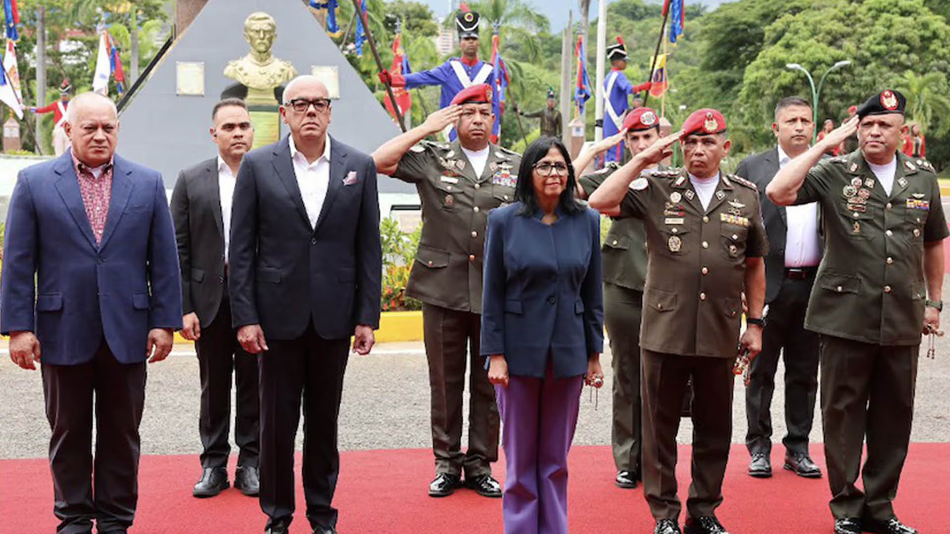 Delcy Rodr&iacute;guez, reemplazante de Nicol&aacute;s Maduro al frente de la dictadura en Venezuela
