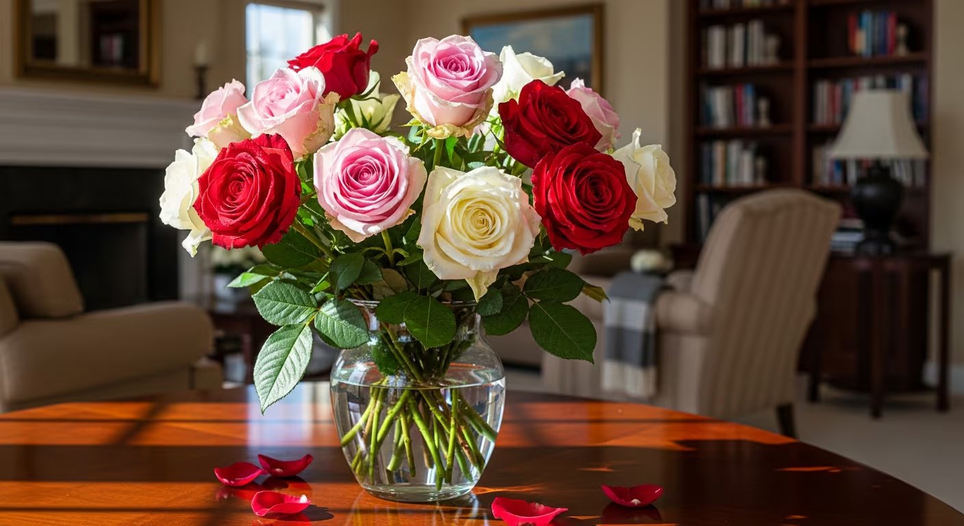 El agua de un florero con flores cortadas puede convertirse en criadero activo en menos de 48 horas si no se cambia, seg&uacute;n la Michigan State University. (Imagen Ilustrativa Infobae)