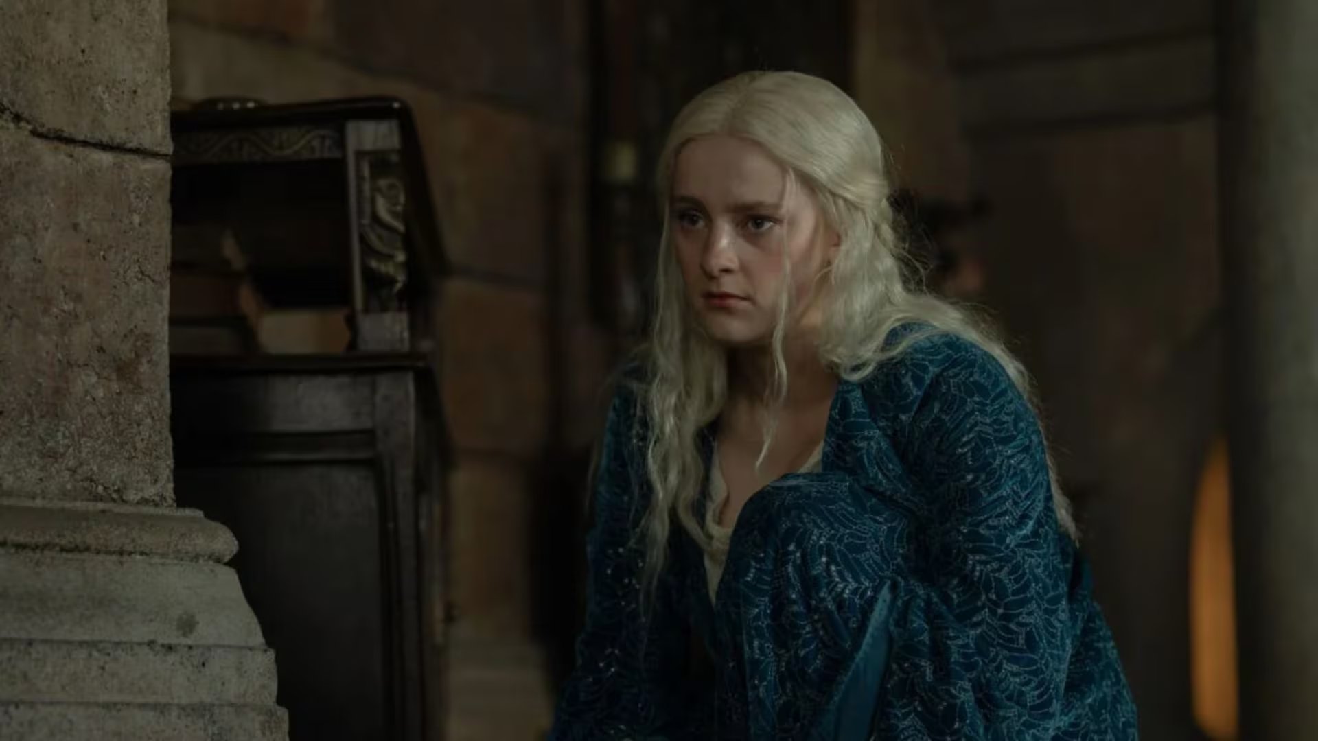 El episodio 7 de House of the Dragon revela cuatro impactantes visiones de Helaena. (Captura de video)