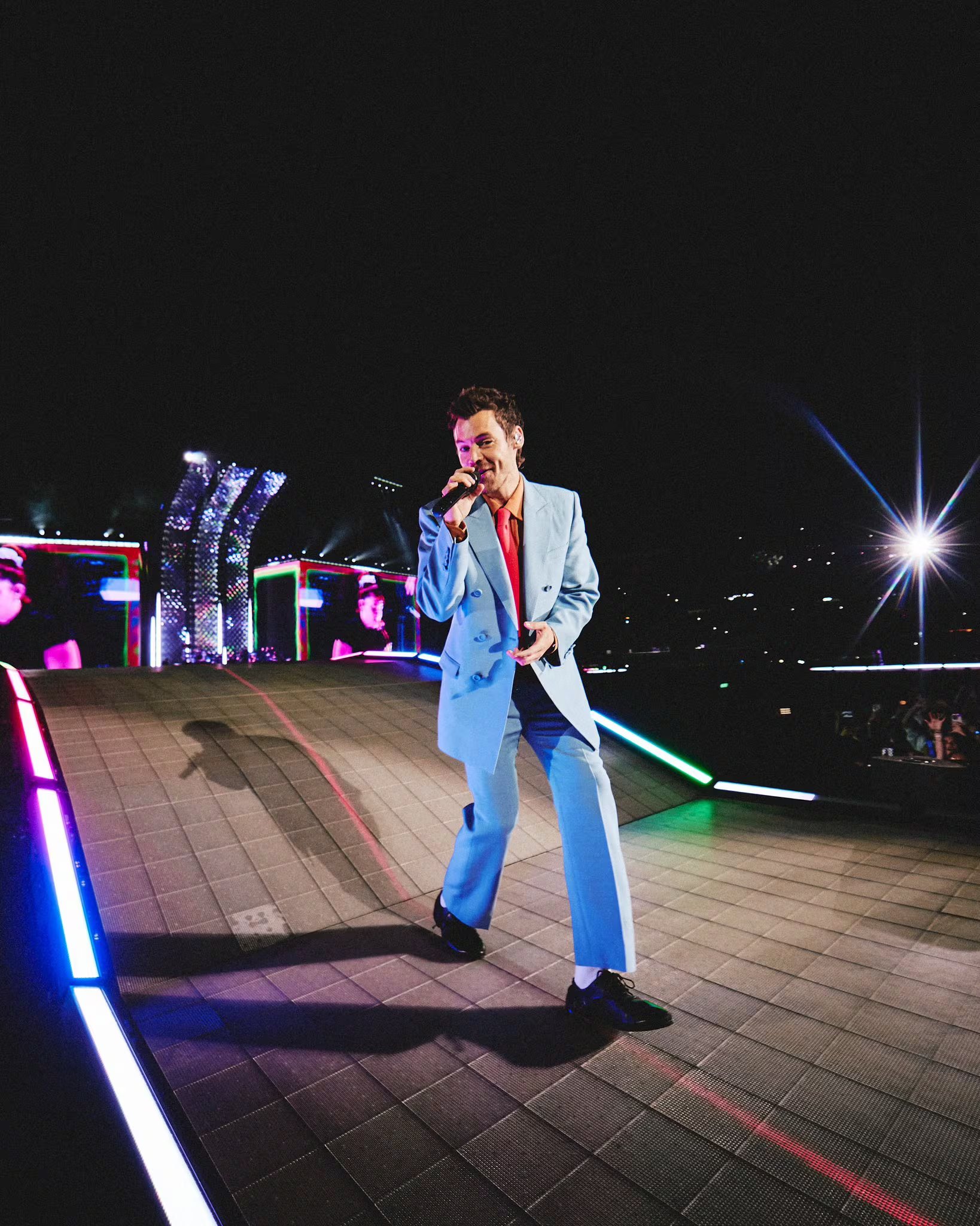 Los conciertos de Harry Styles en el Estadio GNP Seguros de la Ciudad de México se convierte en un fenómeno por el seguimiento de fans en espacios públicos y privados. (Instagram/HSHQ)