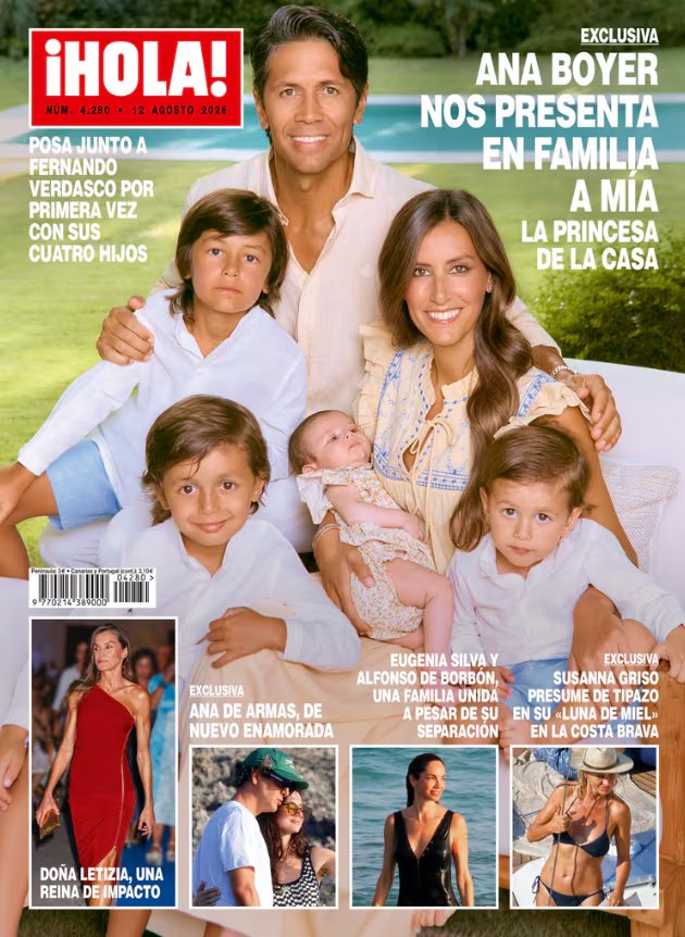 Portada de la revista &iexcl;HOLA! del 5 de agosto de 2026