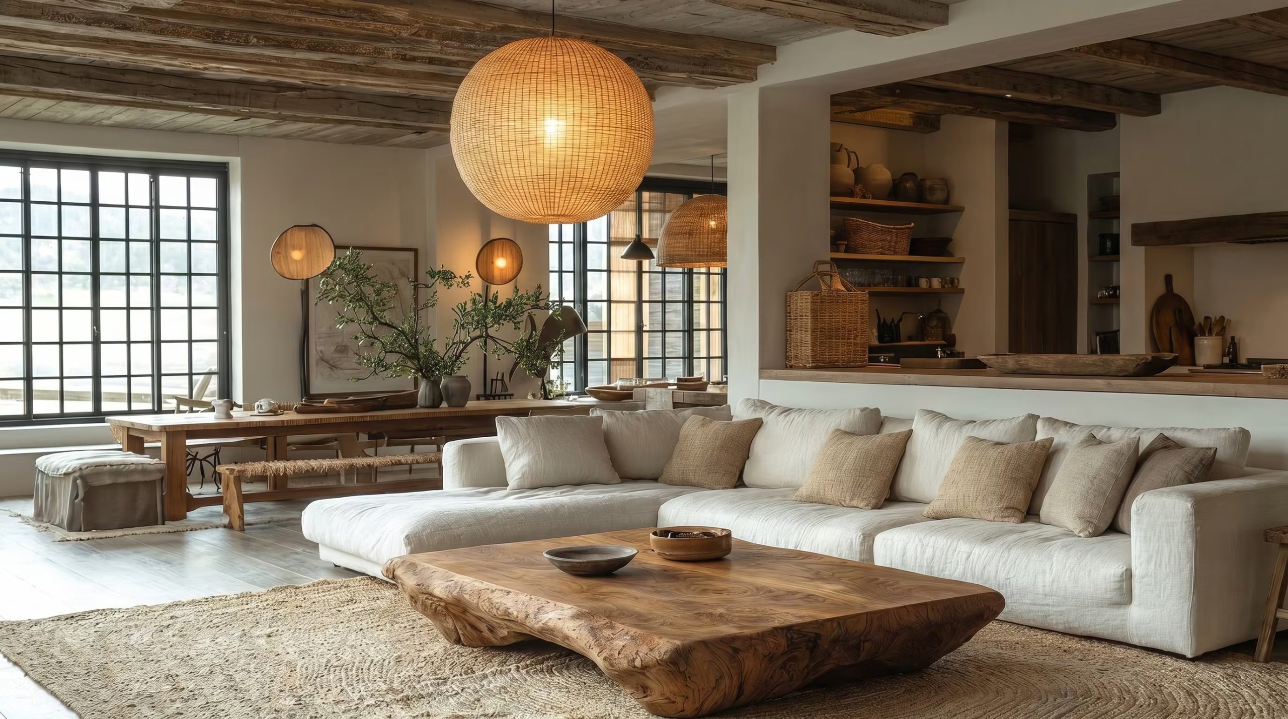La escala de una alfombra define la continuidad visual del living. (Imagen Ilustrativa Infobae)