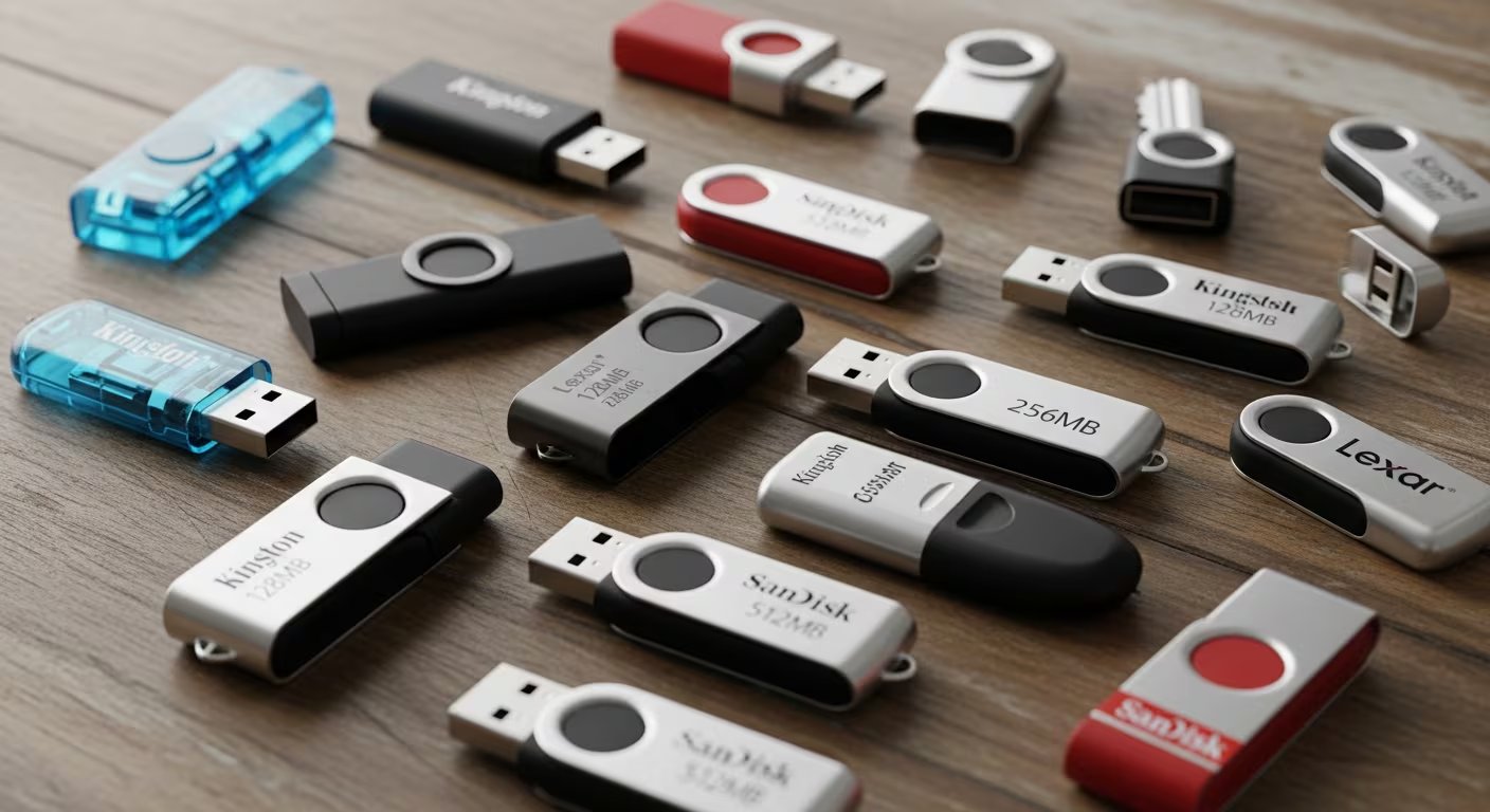 En cuanto a la velocidad de transferencia, las memorias USB se dividen en dos grandes grupos: las que utilizan el est&aacute;ndar USB 2.0 y las que emplean versiones m&aacute;s avanzadas.(Imagen Ilustrativa Infobae)