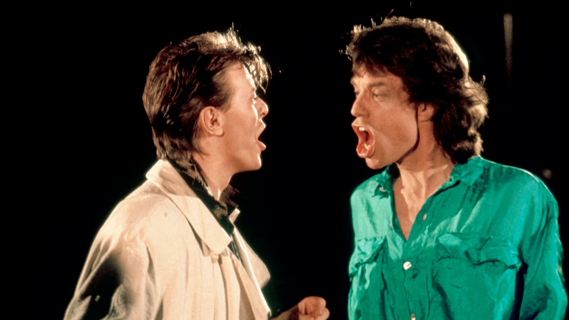 Jagger reconoce que la competencia con Bowie impuls&oacute; la creatividad y el desarrollo profesional de ambos (Photo by RB/Redferns)
