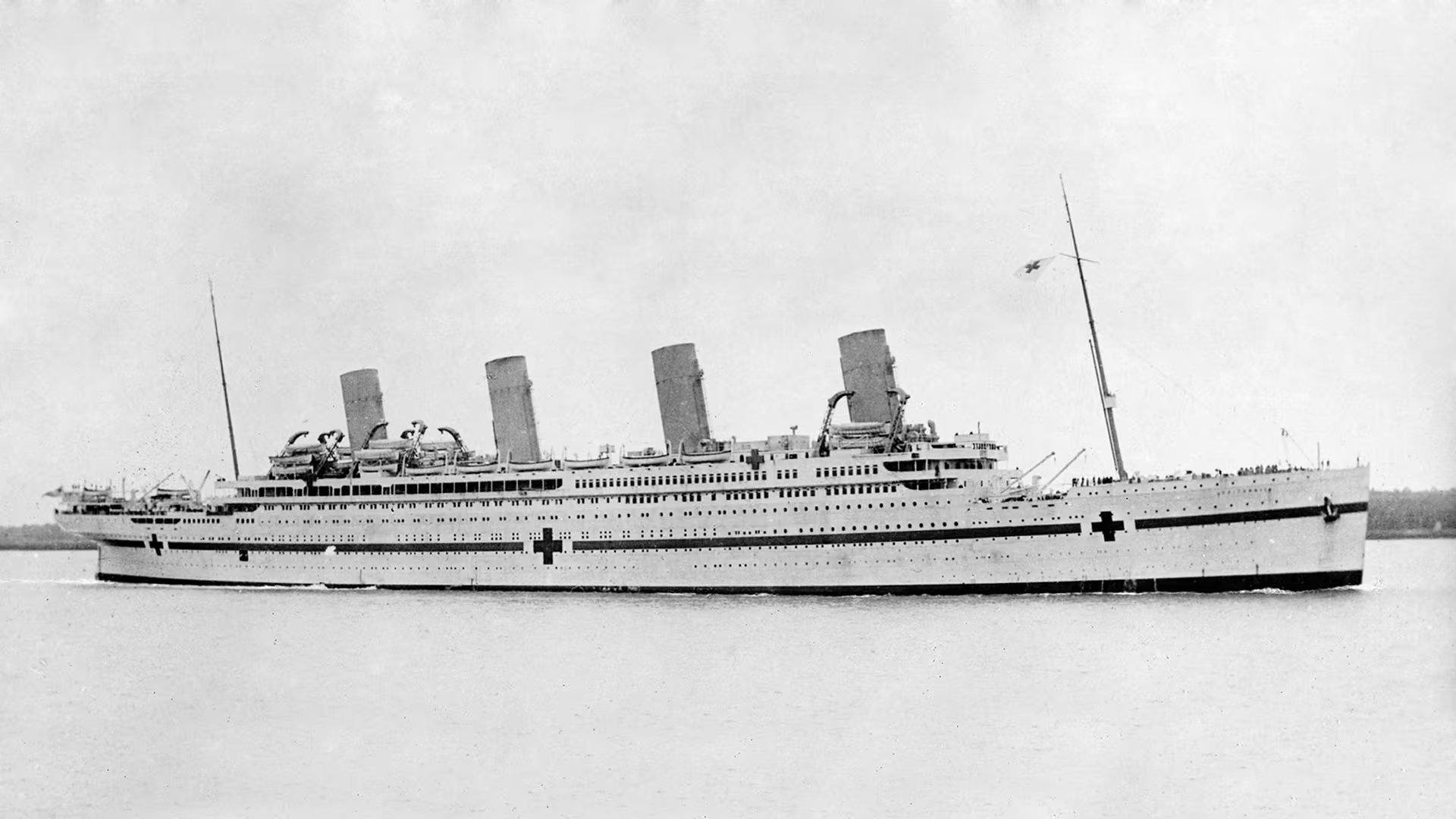El Britannic fue requisado por el gobierno brit&aacute;nico en la Primera Guerra Mundial y oper&oacute; como buque hospital HMHS Britannic